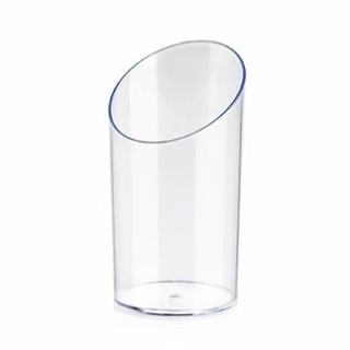 FINGERFOOD - kubek BAMBOO transparentny 60ml fi.4,3xh.8cm op. 25 sztuk