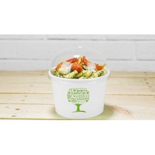 Pojemnik papierowy Green Tree 475ml VEGWARE śr.115mm biodegradowalny op. 25 sztuk