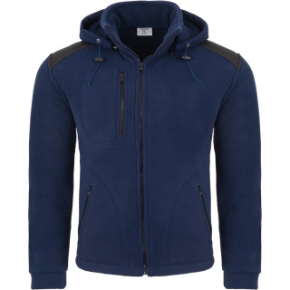 Polar Premium Granatowy / Czarny z kapturem Unisex