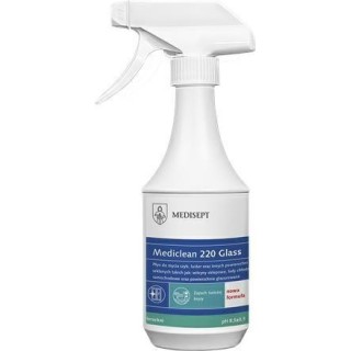 MEDICLEAN MC220 Glass Clean 500ml szyby i lustra - aktywna piana