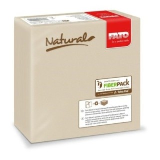 Serwetki 38x38 2W PUNTA FATO naturalne, FATO op. 40 szt.