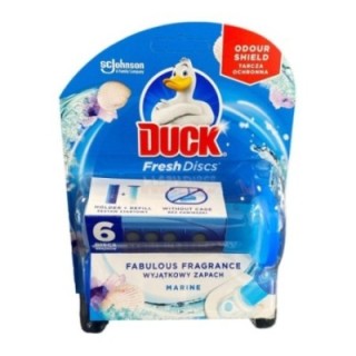 Krążek żelowy Duck Fresh Discs  Marine do toalet 36 ml, 6 krążków