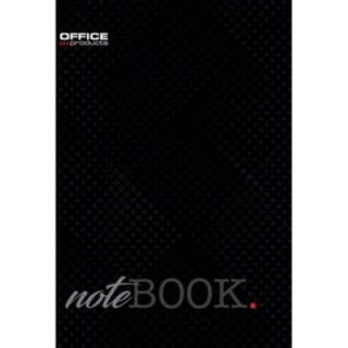 Brulion OFFICE PRODUCTS, A4, w linie, 96 kart., 55gsm