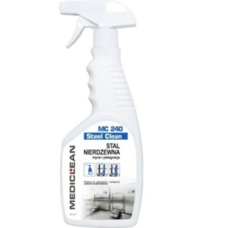 MEDICLEAN 240 Steel 500ml, czyszczenie i pielęgnacja stali nierdzewnej