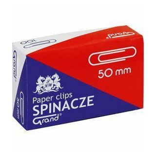 Spinacze biurowe okrągłe GRAND 50 mm op. 100 sztuk