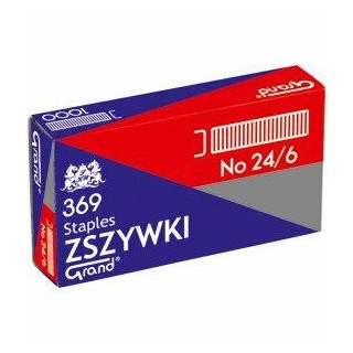 Zszywki 24/6 LONG RIVER 369 GRAND 10x1000 sztuk