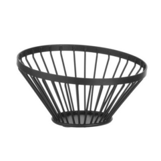 Koszyk do owoców czarny, wys. 80 mm