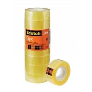 Taśma biurowa ekonomiczna SCOTCH® (508),19mm x 33m, op. 8 sztuk