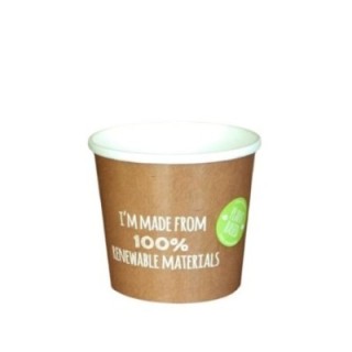 Pojemnik pap. 470ml PLANT PE FoodToGo 16oz, op. 25szt , śr. 97mm