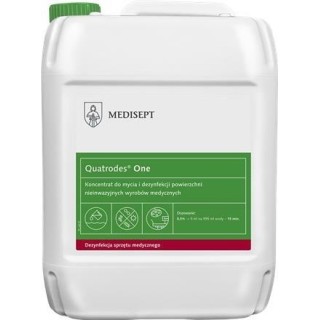 MEDISEPT Quatrodes One 5L Koncentrat do dezynfekcji i mycia nieinwazyjnych wyrobów medycznych