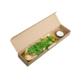 Pudełko ZAPIEKANKA 45cm op. 50szt 450x100x50 TnG.mikrofala