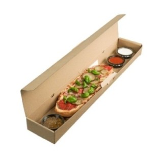 Pudełko ZAPIEKANKA 60cm op. 50szt 600x100x50 TnG.mikrofala