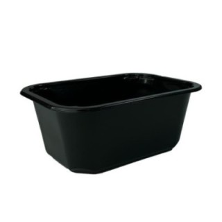 T B 160/112/1 H66 G poj.zgrzew op.432szt poj. 550ml wysokość 6,6cm czarny, niedzielony, gładkI Small