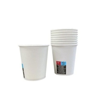 Kubek PAP/PE SW 250ml biały a.100szt.SUP (k/24) śr.80mm, 9oz. TnP