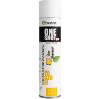 Freshtek One Shot odświeżacz 600ml neutralizator zapachów, PACZULI