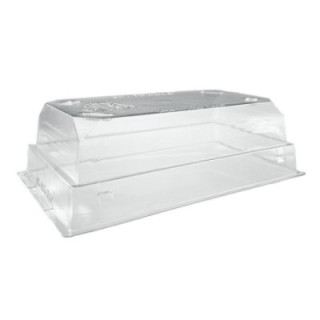 SUSHI 1409 pokrywka transp., op.810szt 171x121x43mm, R-PET, DESIPACK