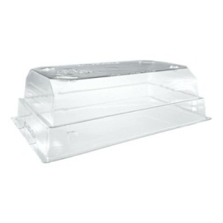 SUSHI 1406 pokrywka transp., op.640szt 171x91x45mm, R-PET, DESIPACK