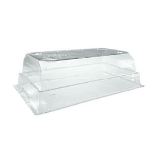 SUSHI 1105 pokrywka  transp., op.864szt 146x86x43mm, R-PET, DESIPACK