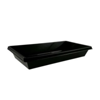 SUSHI 1105 pojemnik czarny, op.864szt 134x74x20 mm, R-PET, DESIPACK