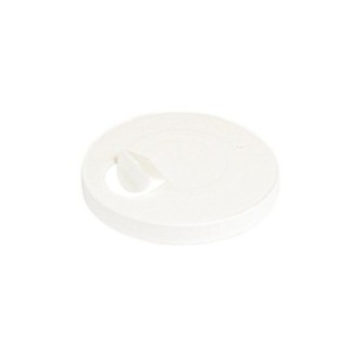 Dekiel 80mm PAP do kubka biały op.50szt (k/20) 250ml