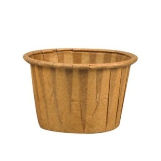 FINGERFOOD miseczki papierowe kraft 60ml op.250szt. (k/20)