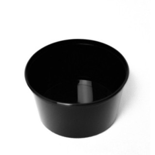 PP poj. okrągły zupa 350ml op.50szt czarna (k/9)  ANIS