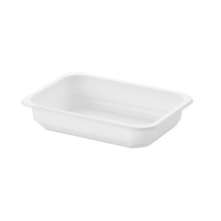 T W 187/137/1 H36 G poj.zgrzew op.50szt poj. 650ml wysokość 3,6 cm biały, niedzielony, gładk Bittner (k/12)