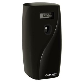 LUCART dozownik do wkładów zapachowych automatyczny CZARNY