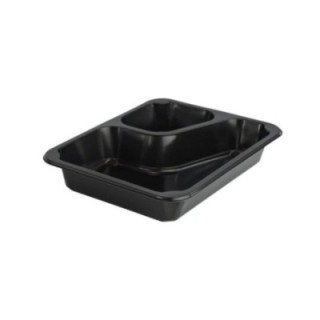 T B 227/178/2C H4 GW poj.zgrzew op.50szt wysokość 4cm czarny, dwudzielny COLT, gładki TnP - wzmocnione rogi (k/8)