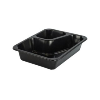 T B 227/178/2C H5 GW poj.zgrzew op.50szt wysokość 5cm czarny, dwudzielny COLT, gładki TnP - wzmocnione rogi (k/8)