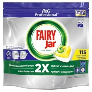 Tabletki do zmywarki FAIRY JAR All in One, profesjonalne, 115 szt.