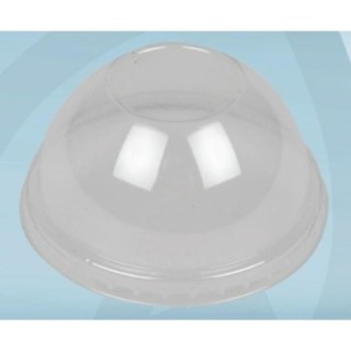 Dekiel do kubka rPET 78mm WYPUKŁY(50szt.) bez otworu (k/25)