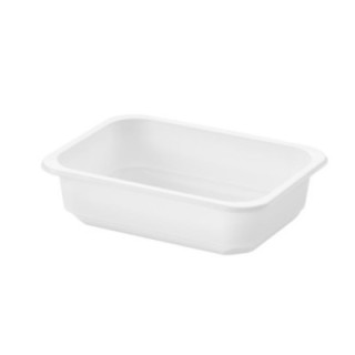 T-1 187/137 H48 G poj.zgrzew op.50 (k/12) poj. 850ml wysokość 48mm biały, niedzielony, gładki BITTNER