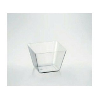 FINGERFOOD PS T pucharek 90ml SPACE1 58x58x42mm, op.24szt (k/20) transparentny
