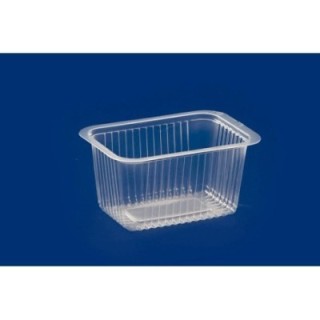 T T 135/95/1 H6,6 R poj.zgrzew op.100szt pojemność 500ml wysokość 6,6cm bezbarwny, niedzielony, żebrowany 1309 (k/16)