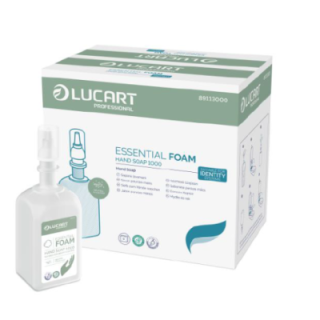 Mydło w piance 6x1000ml Essential LUCART  (k/6)