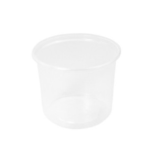 O-BOX pojemnik okrągły PP 400ml op.100sz t. (k/10) TUS400