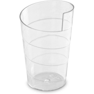 FINGERFOOD PS T pucharek 55ml SPIRAL op. 24szt (k/21) 40x65mm, wielorazowy