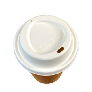 Dekiel 90mm z trzciny do kubka op.50szt. biodegradowalny (k/20), do 300-500ml