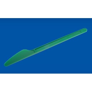 Nóż COLOR op.20sztZIELONY 17,5cm(3,2g) (30)