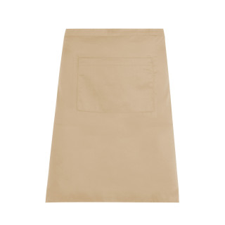 Zapaska kelnerska krótka beżowy