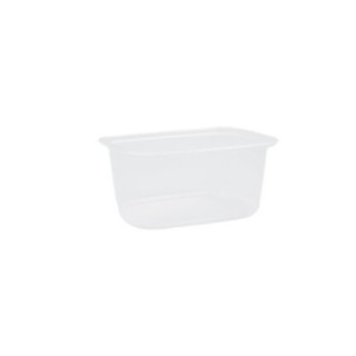 P-BOX KFB pojemnik prost.PP 250ml op.100szt (k/10) PRA250, WIELORAZOWE