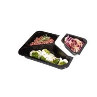 T B 227/178/3 H4 GWP poj.zgrzew op.50szt wysokość 4cm czarny, trójdzielny, gładki TnP (k/8) WIELORAZOWE