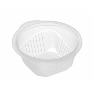 Pojemnik PP zupa 5500 R 500ml op.50szt. fi 164mm do zgrzewu szroniony PERLAGE (k/12) żebrowany