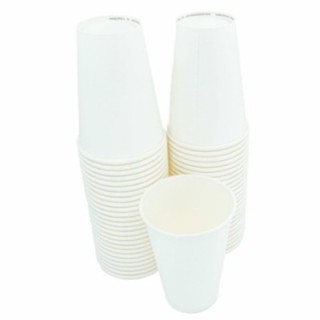 Kubek PAP/DSP SW 180ml biały op.50szt. (k/20) śr.70mm