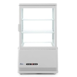 Witryna chłodnicza nastawna biała wysokość 816 mm - kod 233610