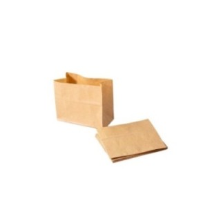 Torba kloc. A 100x50x80 BRĄZOWA 60g op.1000szt, bez uszu TnG