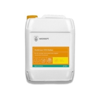 MEDICLEAN MC510 Diament 5l cytrynowy Płyn do ręcznego mycia naczyń oraz urządzeń i powierzchni kuchennych ph 7