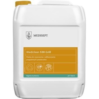 MEDICLEAN 530 Grill Foam 5l Aktywna pianka do czyszczenia i odtłuszczania przypalonych powierzchni