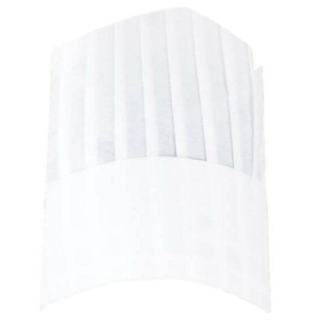 Czapki kucharskie papierowe op.10szt